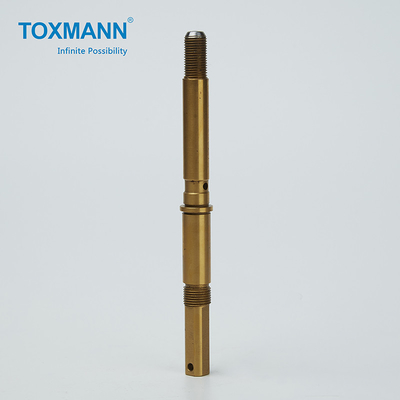 Il CNC girato di rame lavora la tolleranza al tornio 0.01mm delle assi dei pezzi meccanici