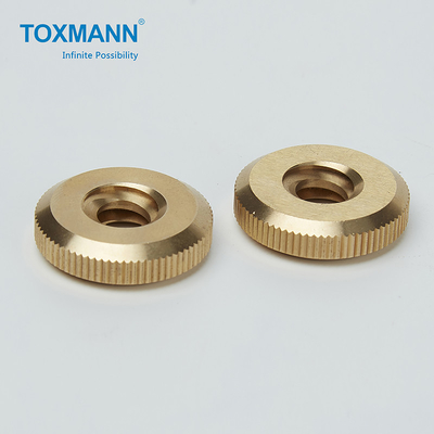 Vite di rame bronzea del dado delle parti girata precisione di tolleranza 0.01mm