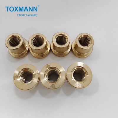 L'ottone di Toxmann ha girato il CNC per lavorare i pezzi meccanici al tornio per la muffa di plastica