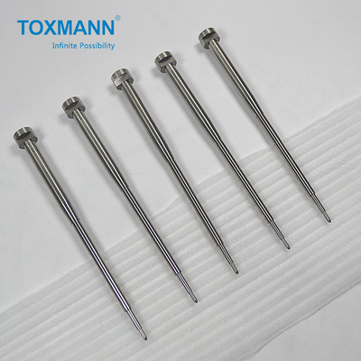 Tolleranza medica 0.005mm delle parti dello stampaggio ad iniezione dei perni di perforazione del dado SKD61