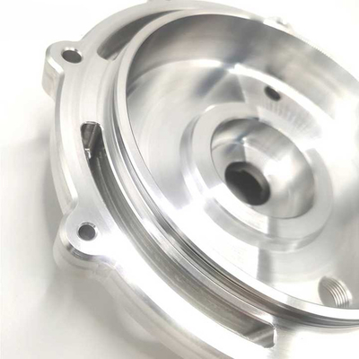 Lavorazione di pezzi di lavorazione e trattamento per ossidazione della copertura anteriore di leghe di alluminio per la tornitura CNC di precisione