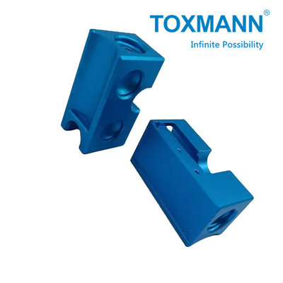 Lavorazione CNC su misura Precisione blu anodizzato Alluminio in acciaio inossidabile Parti cnc parti metalliche