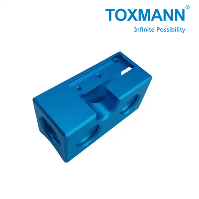 Lavorazione CNC su misura Precisione blu anodizzato Alluminio in acciaio inossidabile Parti cnc parti metalliche