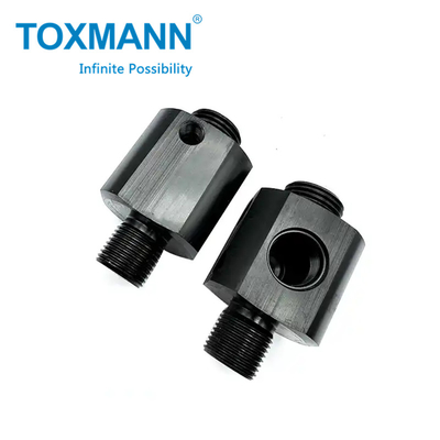 Rapid Prototype Machined Aluminium Parts AL6061 AL7075 Anodizzazione nera