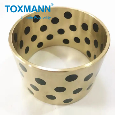Oem Machined Custom Precision Cnc Machining Metal Part Graphite Riempito di rame