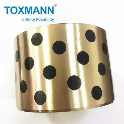 Oem Machined Custom Precision Cnc Machining Metal Part Graphite Riempito di rame