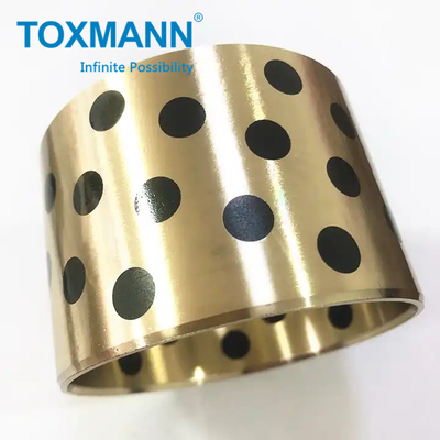 Oem Machined Custom Precision Cnc Machining Metal Part Graphite Riempito di rame