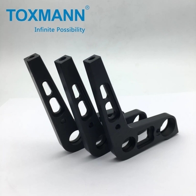 Fresatura CNC a doppio cuscinetto a tiro corto in alluminio 6061-T6 anodizzato ad alta precisione