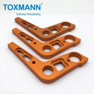 Fresatura CNC a doppio cuscinetto a tiro corto in alluminio 6061-T6 anodizzato ad alta precisione