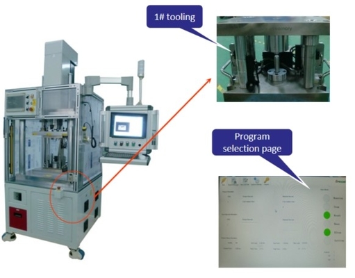 10 tonnellate 200 mm Quattro colonne di passo Servo Press Machine Servo Machine Quality Monitoring
